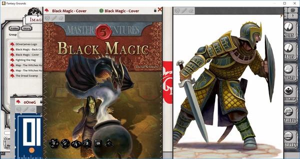 скриншот Fantasy Grounds - Black Magic (5E) 0