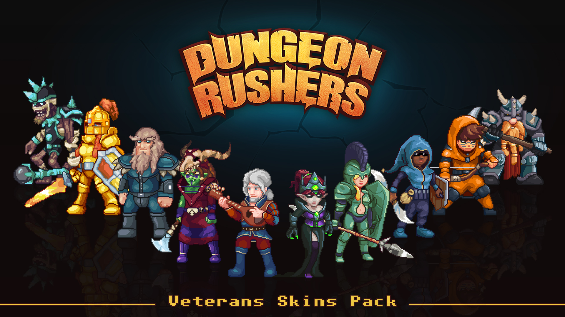 Dungeon Rushers - Veterans Skins Pack Featured Screenshot #1