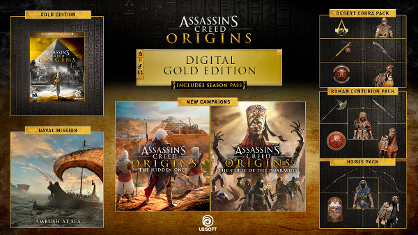 Assassin's Creed Origins - Gold Edition