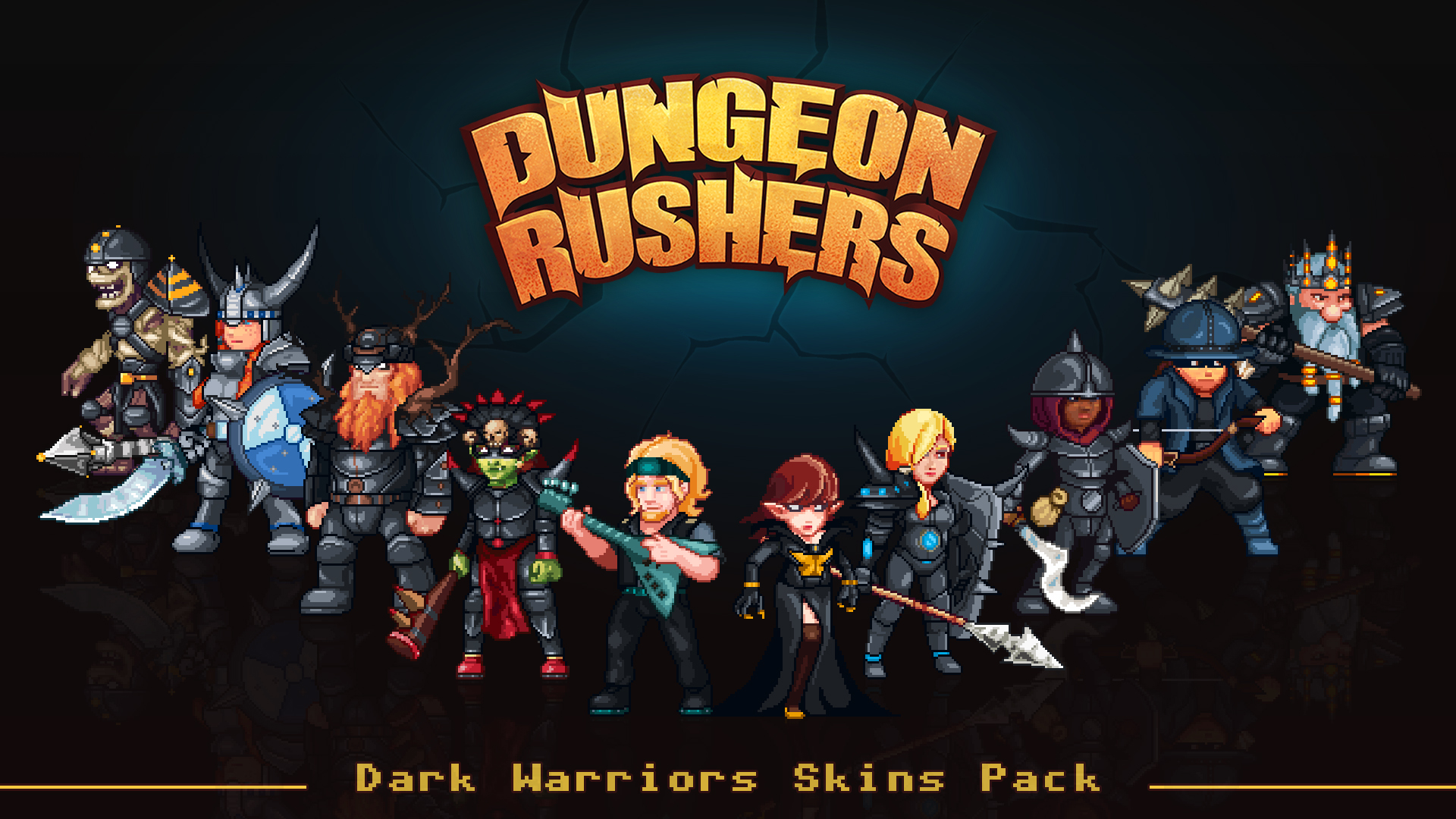 Dungeon Rushers - Dark Warriors Skins Pack Featured Screenshot #1