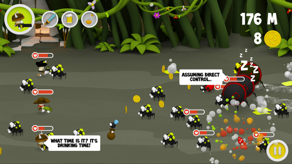 скриншот Wacky Spores: The Chase 5