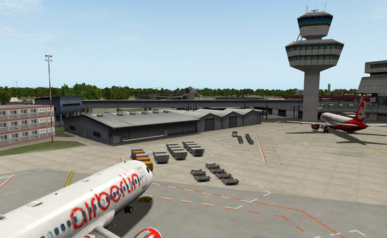 скриншот X-Plane 11 - Add-on: Aerosoft - Airport Berlin-Tegel 4