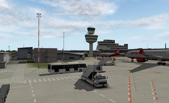 скриншот X-Plane 11 - Add-on: Aerosoft - Airport Berlin-Tegel 3