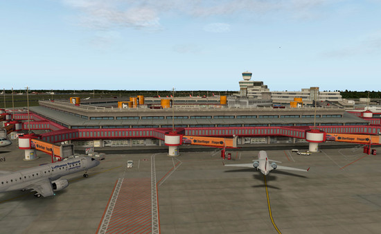 скриншот X-Plane 11 - Add-on: Aerosoft - Airport Berlin-Tegel 1
