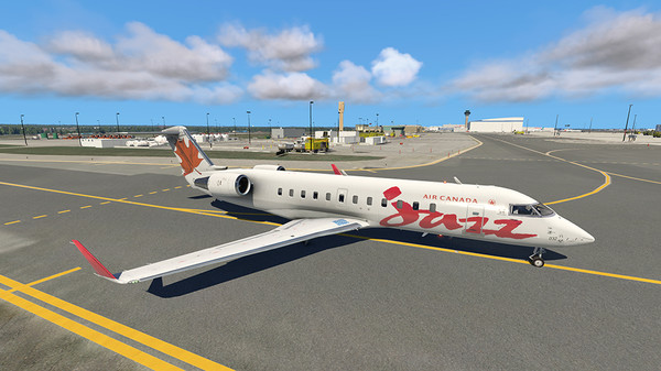 скриншот X-Plane 11 - Add-on: Aerosoft - CRJ 200 5
