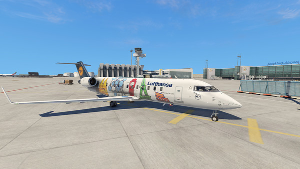 скриншот X-Plane 11 - Add-on: Aerosoft - CRJ 200 0