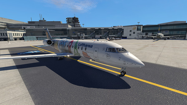 скриншот X-Plane 11 - Add-on: Aerosoft - CRJ 200 4