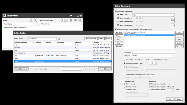скриншот VoiceAttack 0