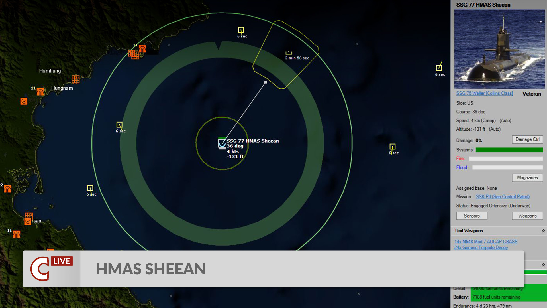 Command LIVE - Korean Missile Crisis #4