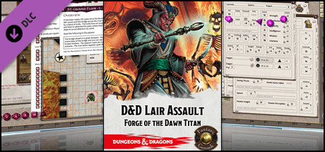 Fantasy Grounds - D&D Lair Assault: Forge of the Dawn Titan banner image