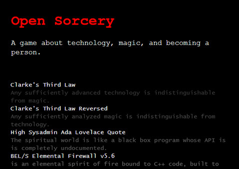 скриншот Open Sorcery 2