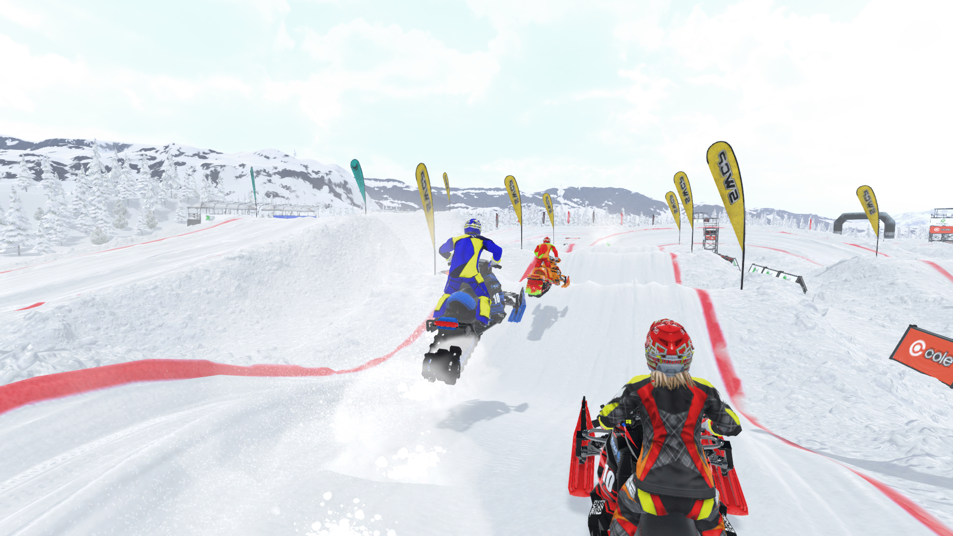 fun snowmobile games online