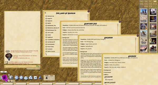 скриншот Fantasy Grounds - Hellfrost Gazetteer (Savage Worlds) 0