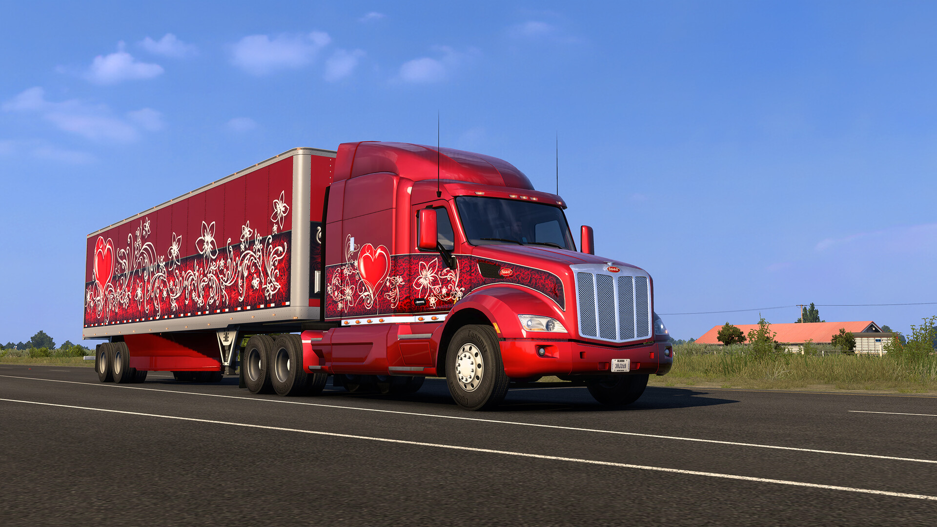 American Truck Simulator - Valentine's Paint Jobs Pack Featured Screenshot #1