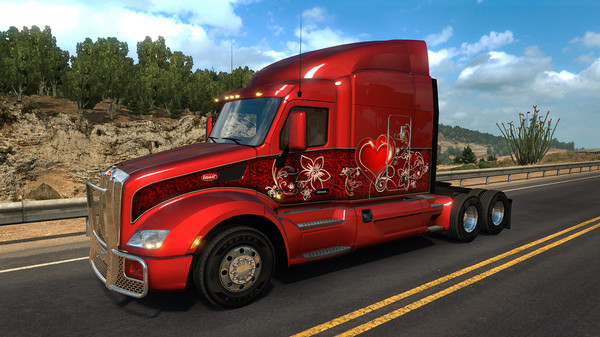 скриншот American Truck Simulator - Valentine's Paint Jobs Pack 0