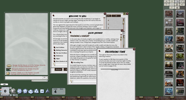 скриншот Fantasy Grounds - Necropolis 2350 Player Guide (Savage Worlds) 1