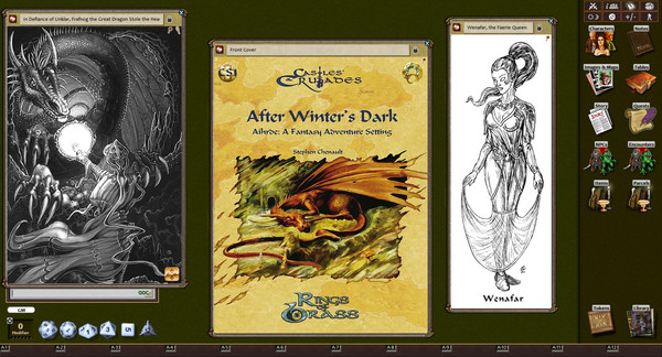 скриншот Fantasy Grounds - CS1 After Winter's Dark: Aihrde Setting (Castles & Crusades) 0