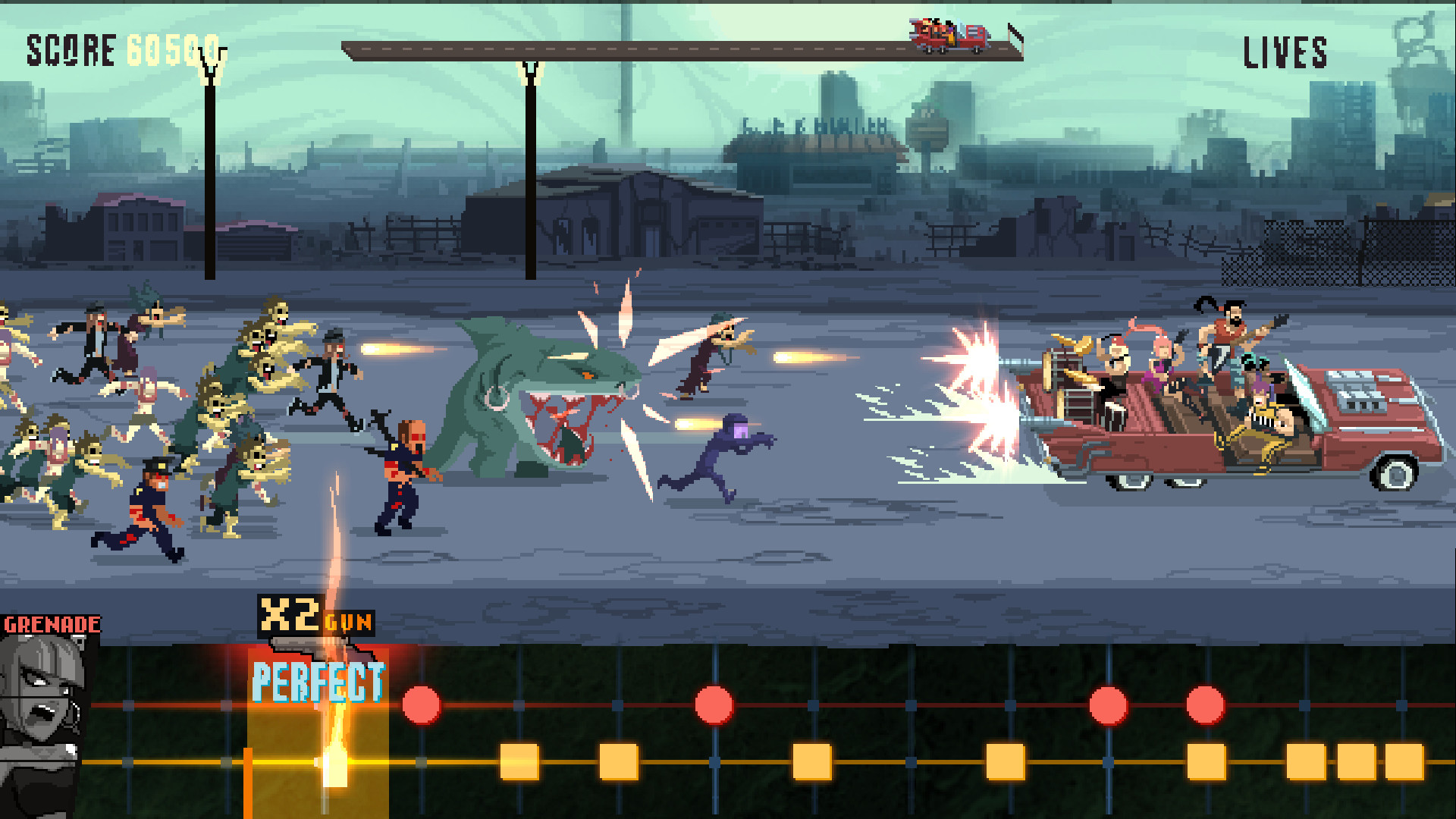 Double Kick Heroes screenshot 1