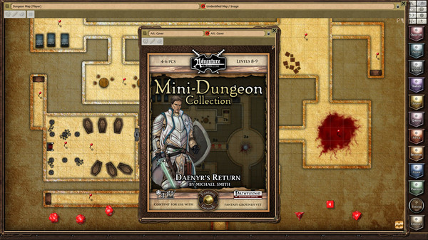 скриншот Fantasy Grounds - Mini-Dungeon #021: Daenyr's Return (PFRPG) 0