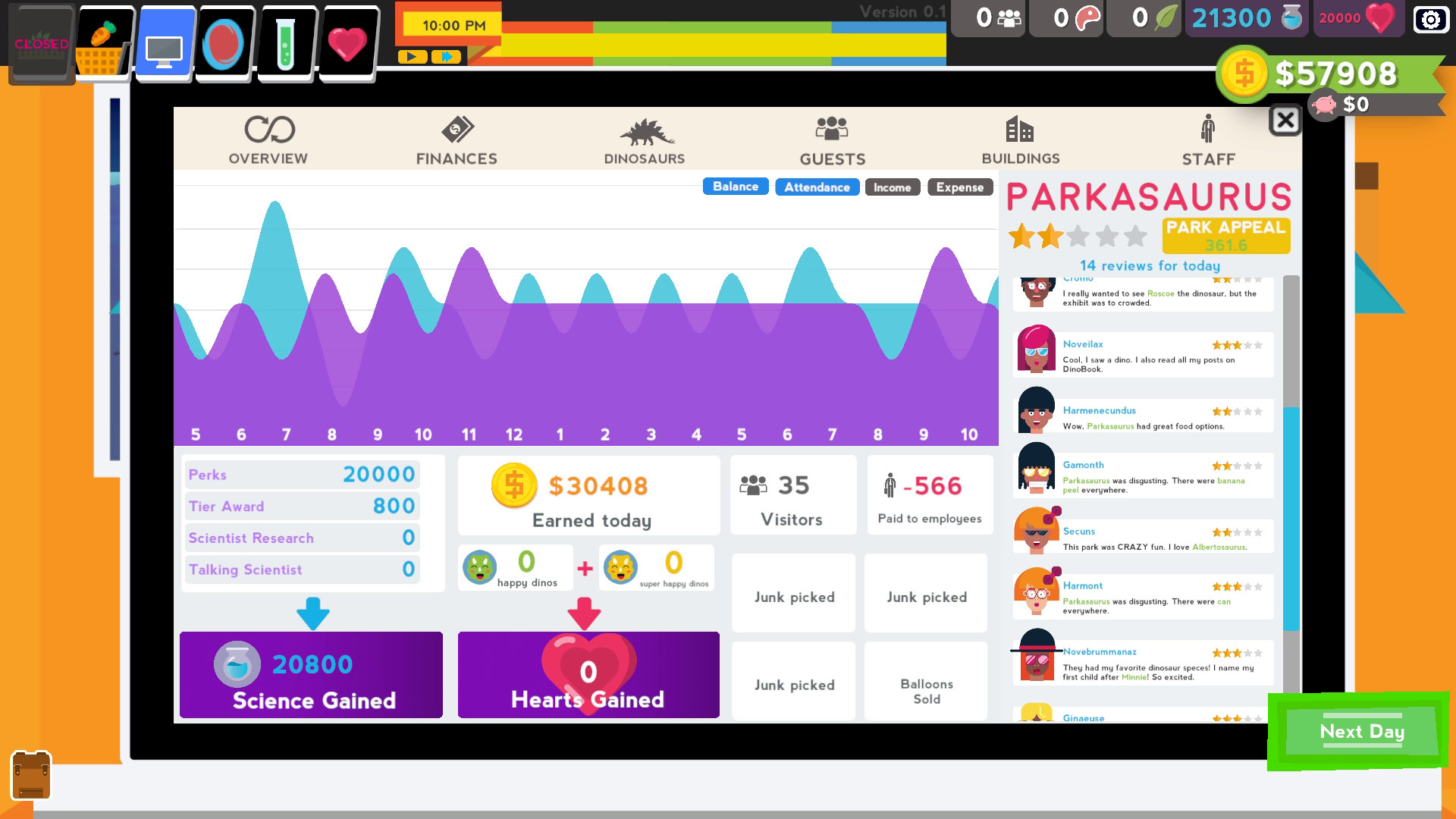 Parkasaurus screenshot 6