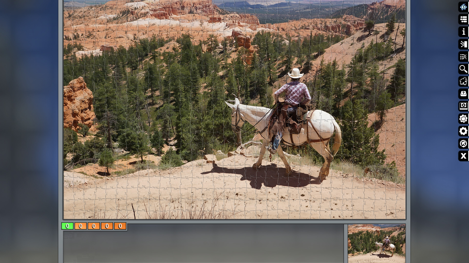 Jigsaw Puzzle Pack - Pixel Puzzles Ultimate: Wild West Featured Screenshot #1