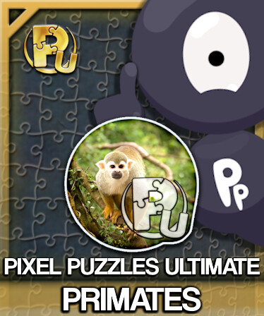 Jigsaw Puzzle Pack - Pixel Puzzles Ultimate: Primates