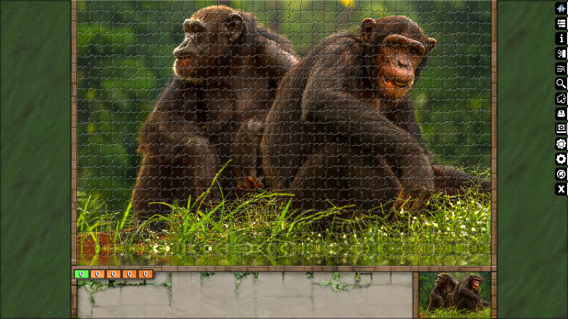Jigsaw Puzzle Pack - Pixel Puzzles Ultimate: Primates Featured Screenshot #1