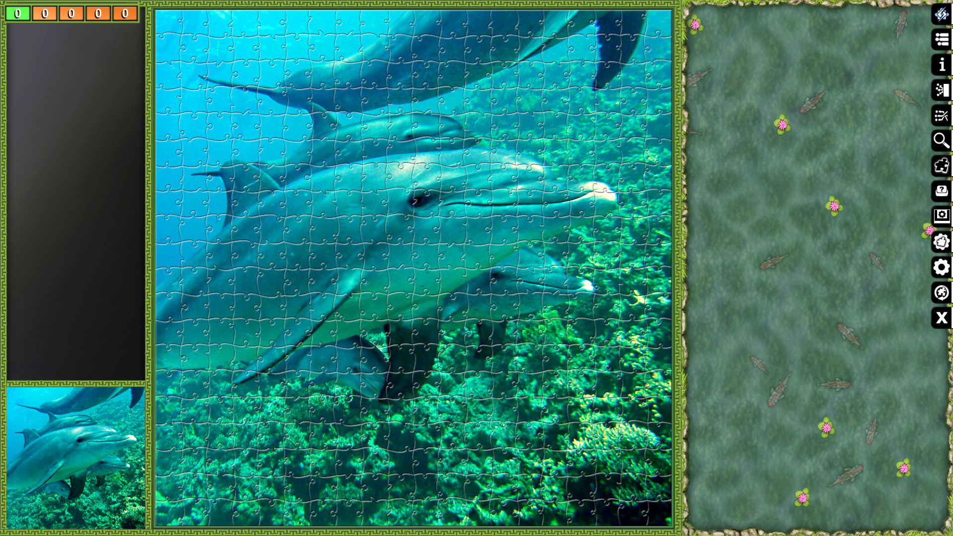 Jigsaw Puzzle Pack - Pixel Puzzles Ultimate: Dolphins #0