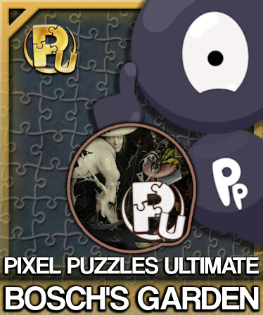 Jigsaw Puzzle Pack - Pixel Puzzles Ultimate: Bosch's Garden