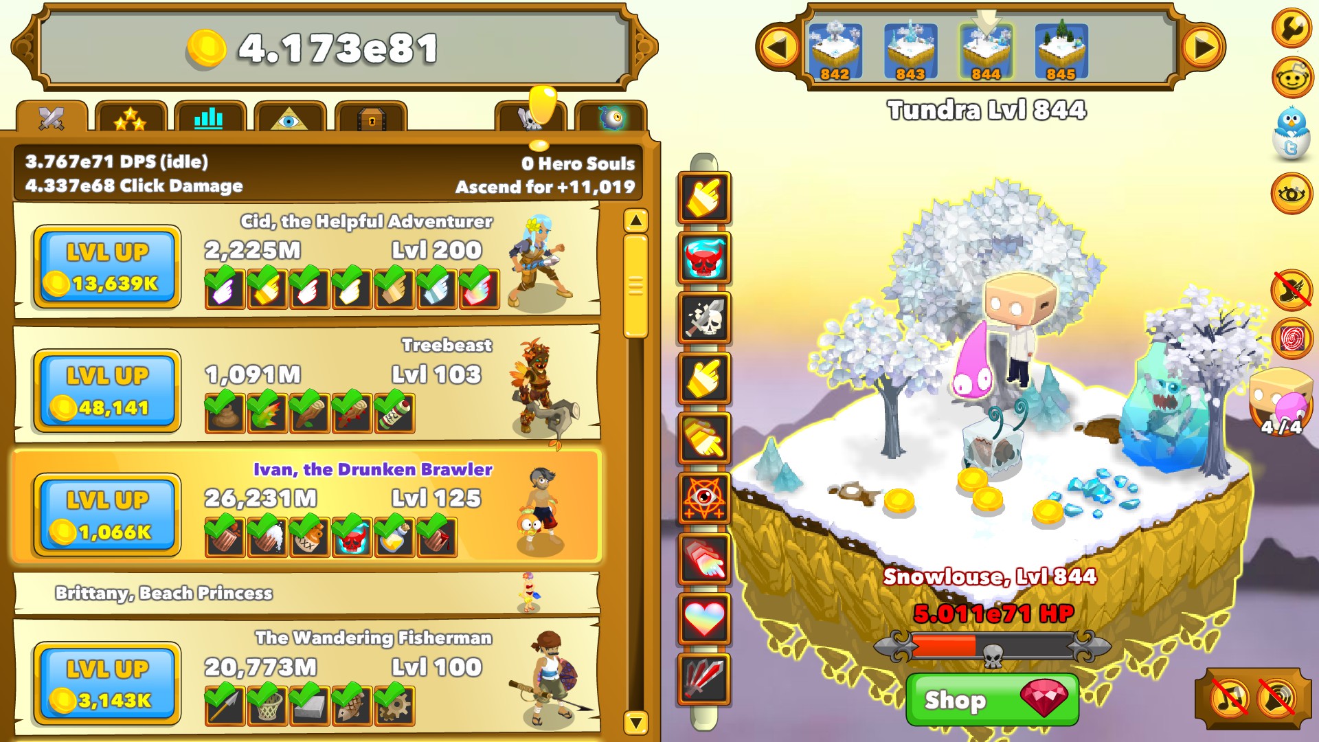 Click faster as the Zombie Auto-Clicker arrives for Clicker Heroes