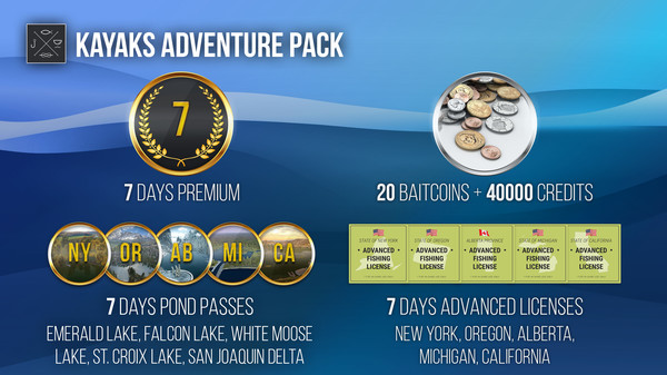скриншот Fishing Planet: Kayaks Adventure Pack 1