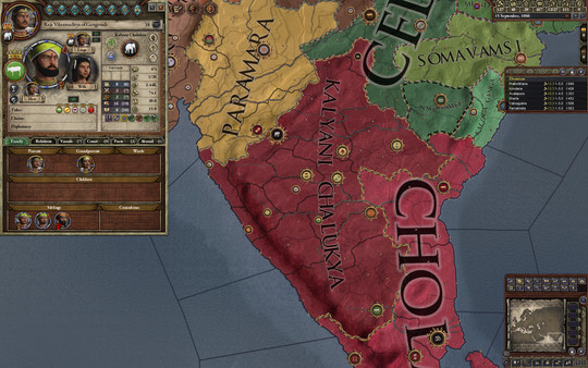 скриншот Crusader Kings II: South Indian Portraits 5 Year Anniversary Gift 2