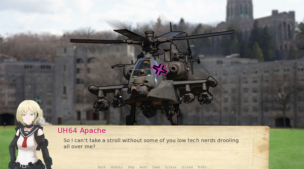 скриншот Attack Helicopter Dating Simulator 4