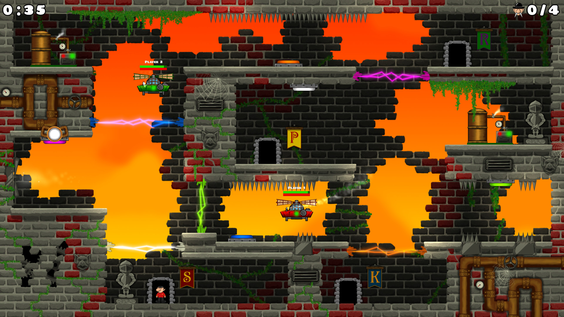 S-COPTER: Trials of Quick Fingers and Logic screenshot 1