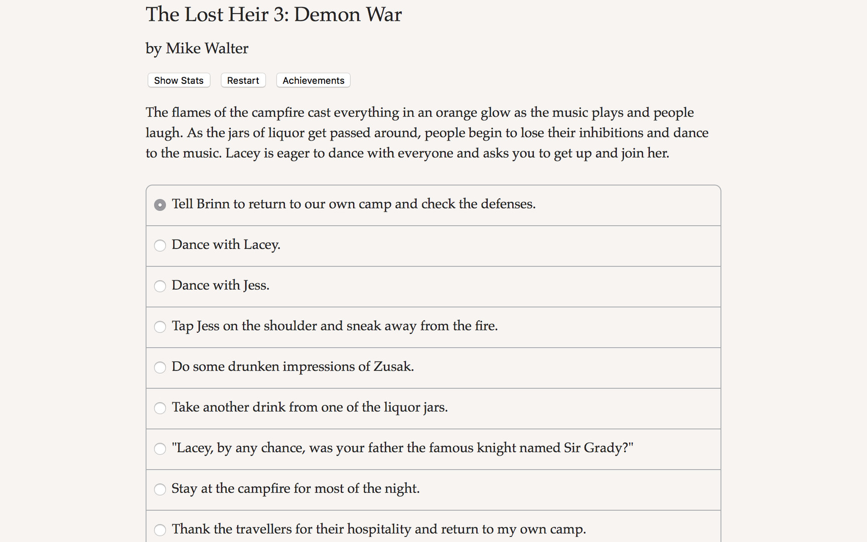 The Lost Heir 3: Demon War Demo #0