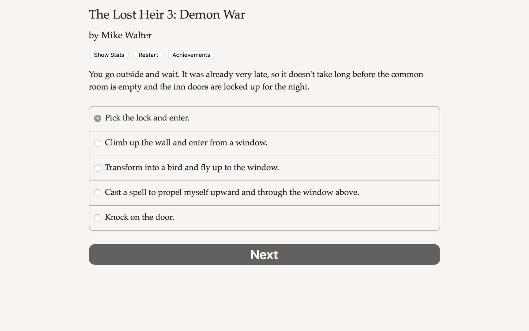 The Lost Heir 3: Demon War Demo #2