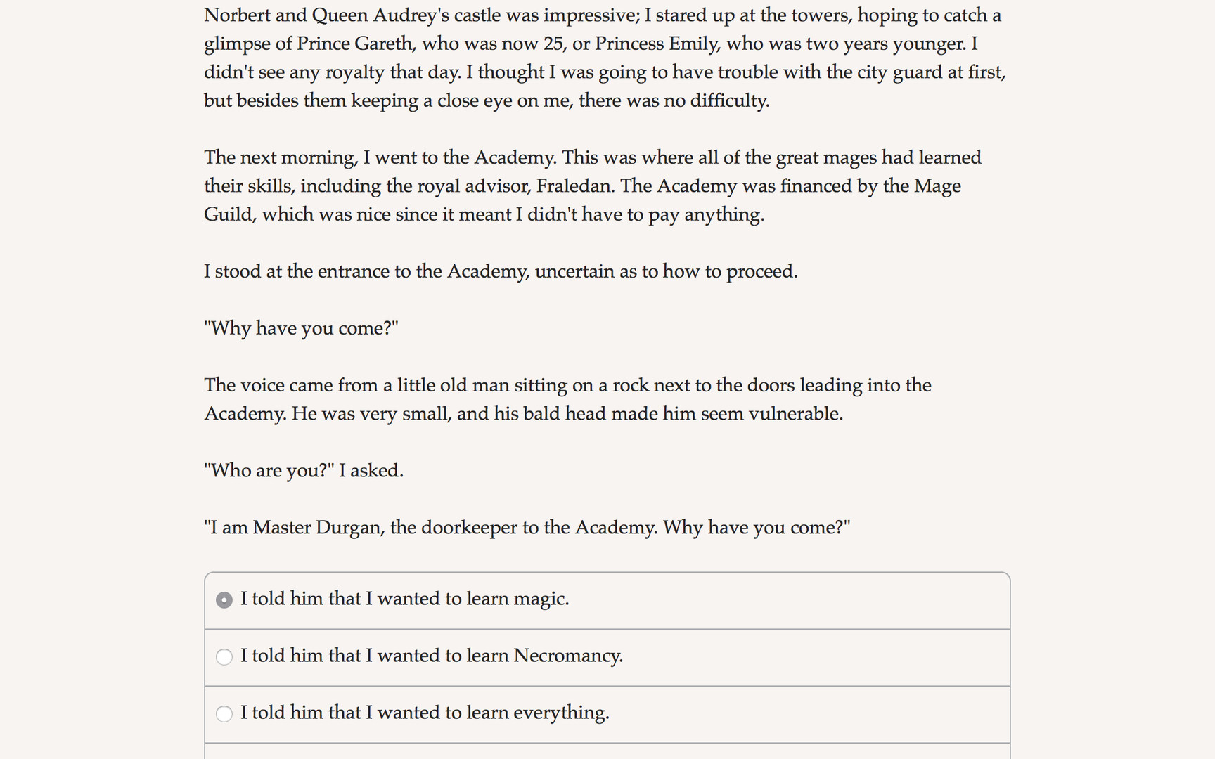 Life of a Wizard Demo #5