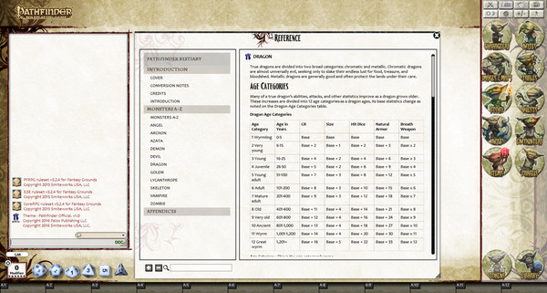 скриншот Fantasy Grounds - Pathfinder RPG - Bestiary 1 Pack (PFRPG) 1