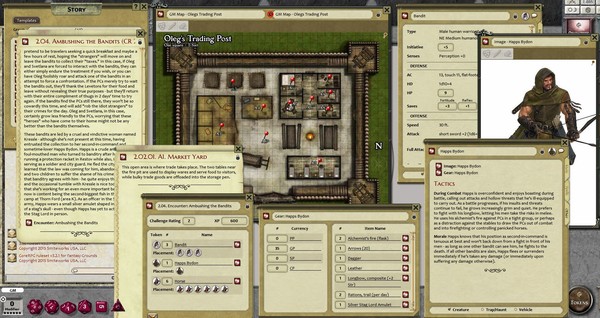 скриншот Fantasy Grounds - Pathfinder RPG - Kingmaker AP 1: Stolen Land (PFRPG) 0