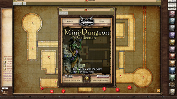 скриншот Fantasy Grounds - Mini-Dungeon #023: The Aura of Profit (PFRPG) 0