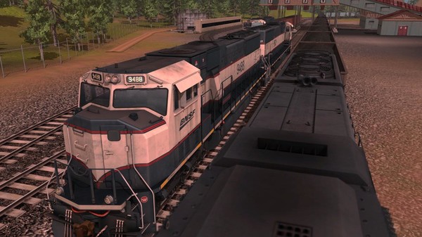 скриншот Trainz 2019 DLC: BNSF Railway EMD SD70MAC Executive Patch 2