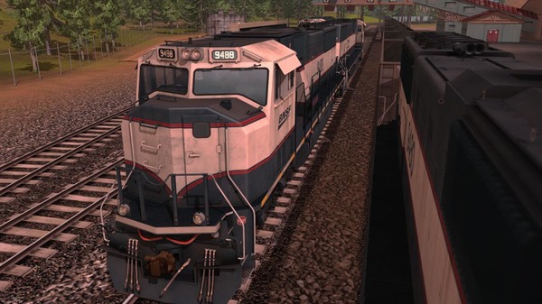 скриншот Trainz 2019 DLC: BNSF Railway EMD SD70MAC Executive Patch 3