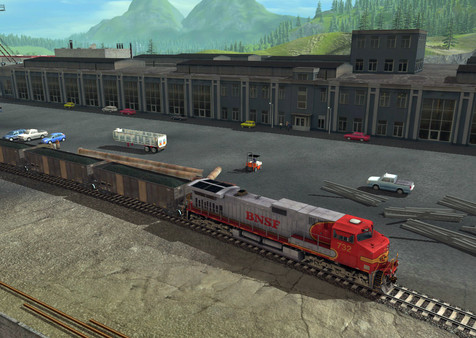 Trainz 2019 DLC: BNSF GE Dash-9 44CW Warbonnet for steam