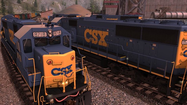 скриншот Trainz 2019 DLC: CSX EMD SD60 4