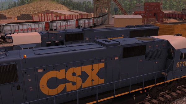 скриншот Trainz 2019 DLC: CSX EMD SD60 1
