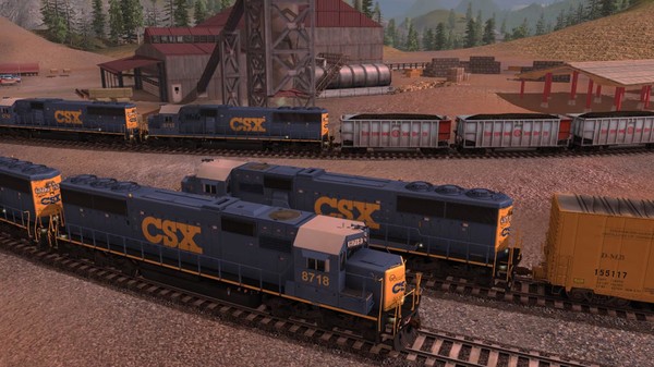 скриншот Trainz 2019 DLC: CSX EMD SD60 5
