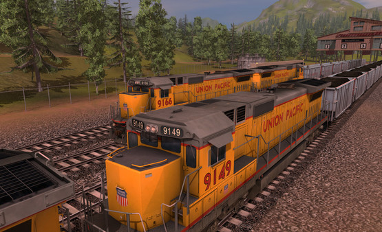 скриншот Trainz 2019 DLC: Union Pacific GE C40-8 3