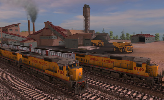 скриншот Trainz 2019 DLC: Union Pacific GE C40-8 1