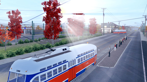 скриншот Trainz 2019 DLC: Season Town Northern Rail Road Route 3