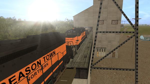 скриншот Trainz 2019 DLC: Season Town Northern Rail Road Route 1